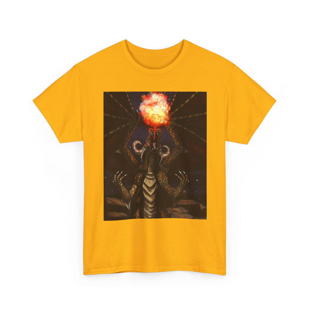 Earth Dragon heavy Unisex Adult Cotton Tee
