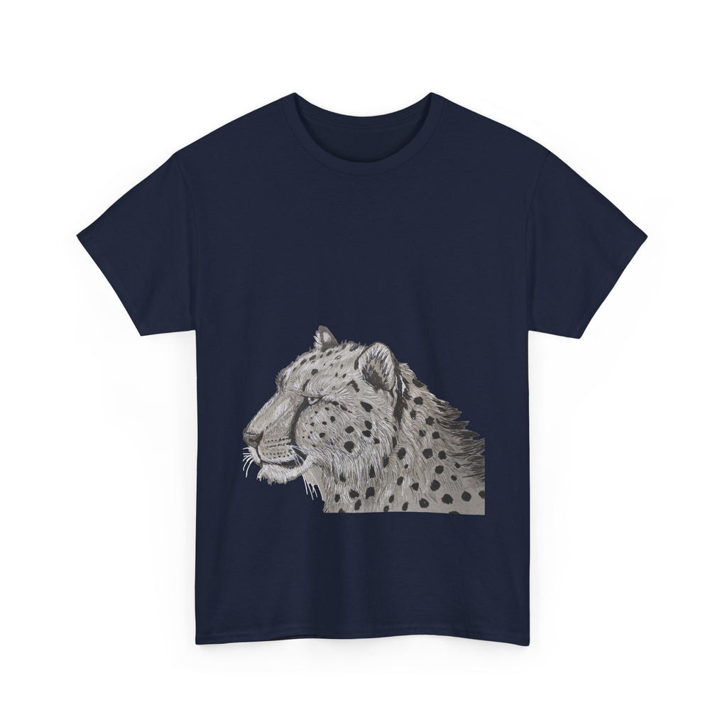 Cheetah heavy Unisex Adult Cotton Tee