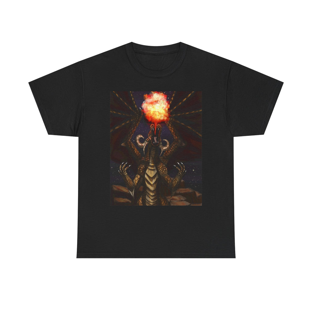 Earth Dragon heavy Unisex Adult Cotton Tee