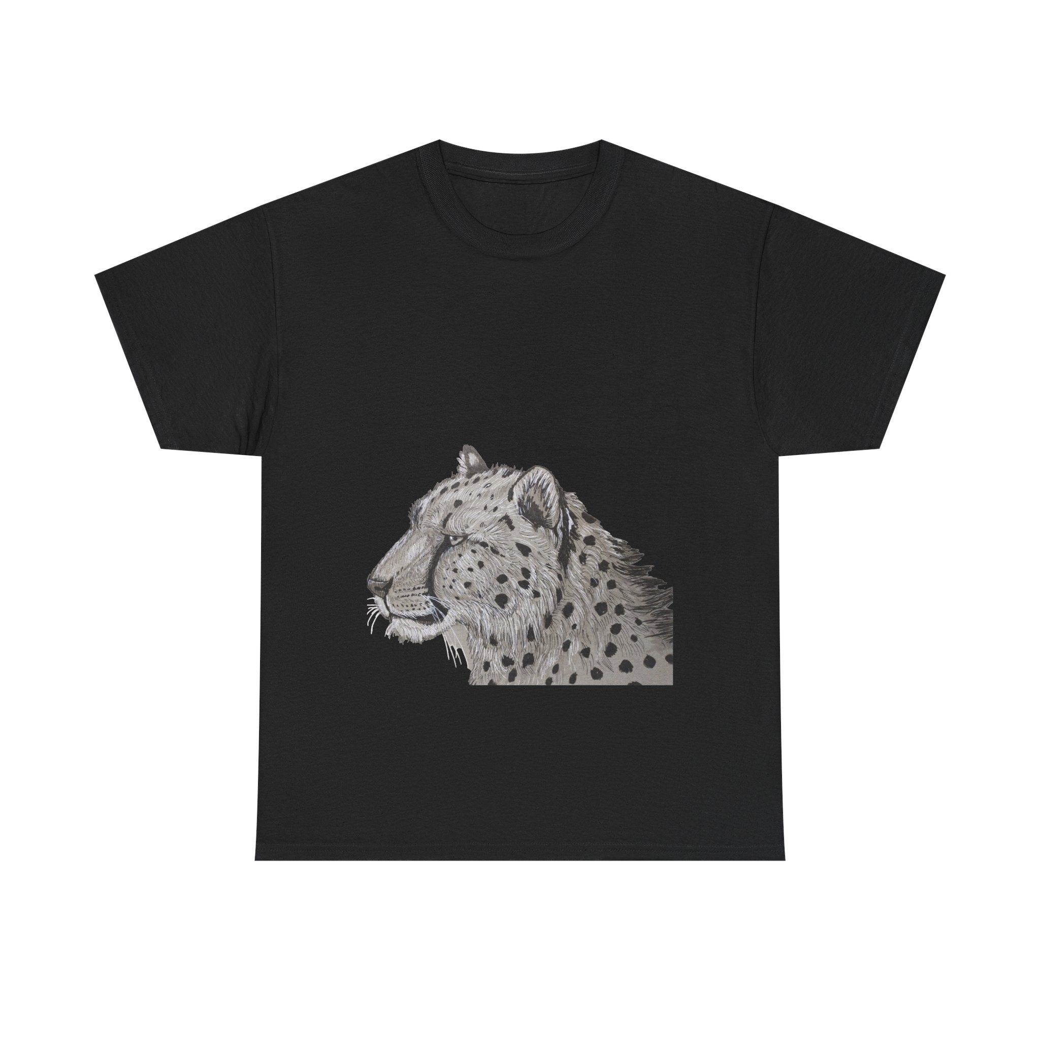 Cheetah heavy Unisex Adult Cotton Tee