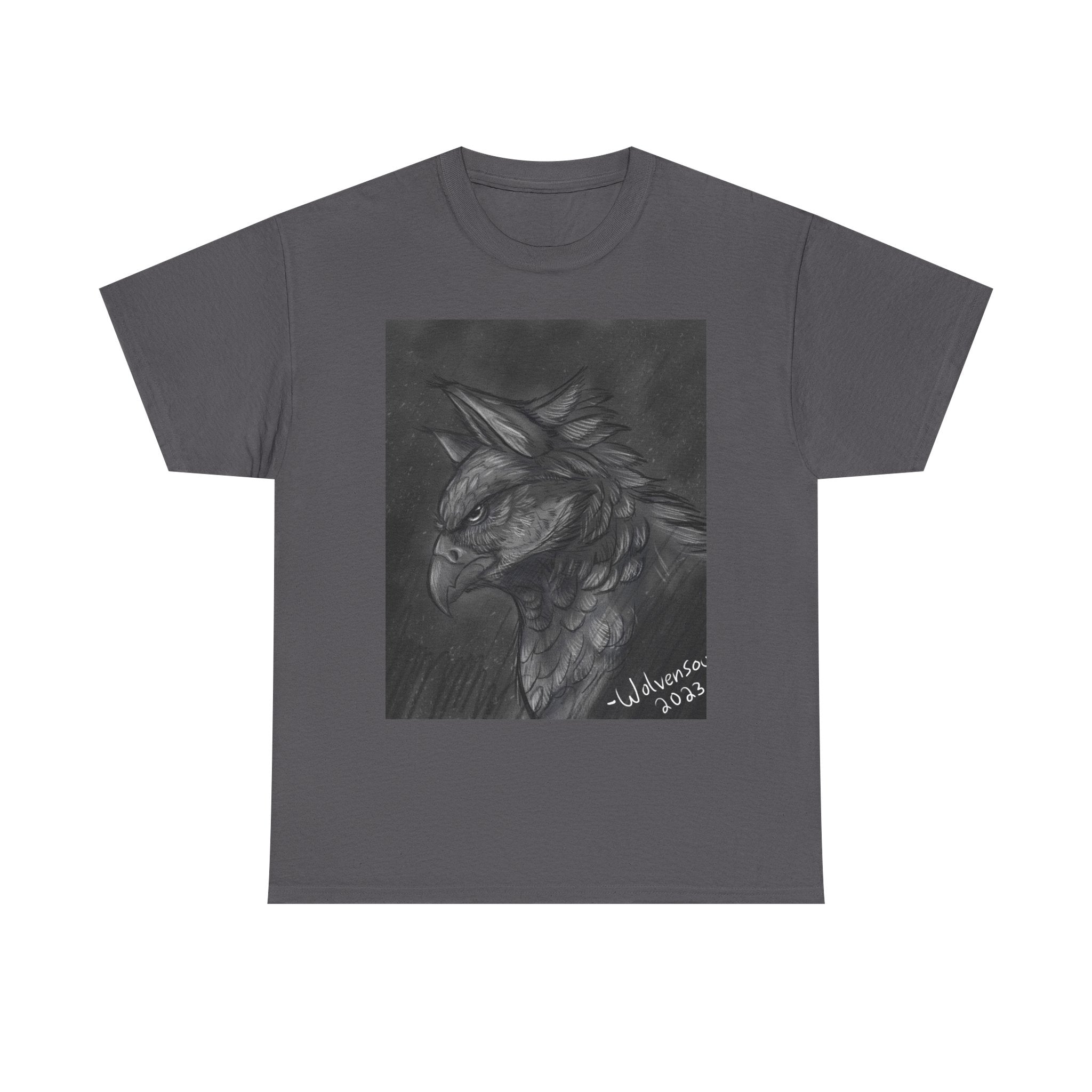 Gryphon BW heavy Unisex Adult Cotton Tee