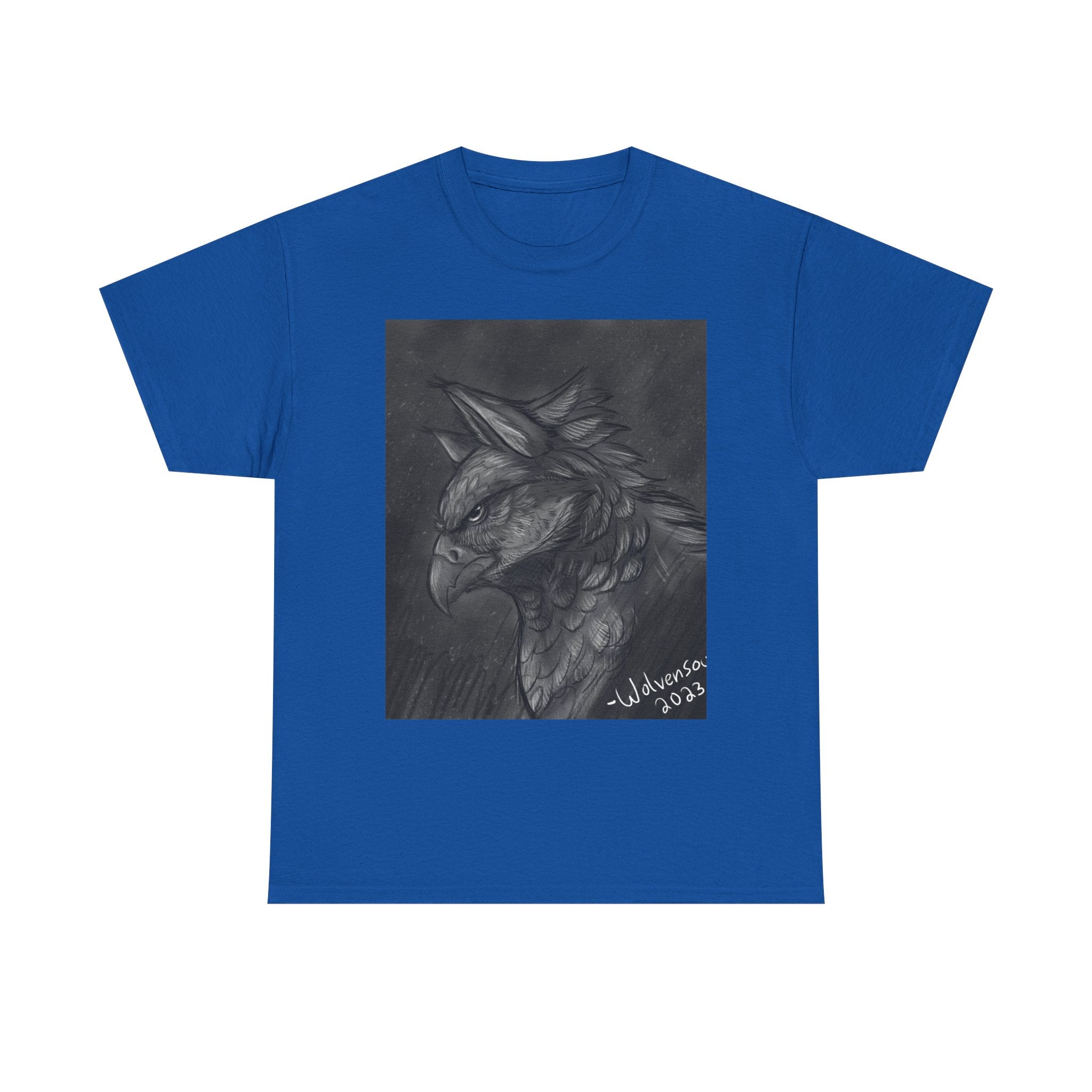 Gryphon BW heavy Unisex Adult Cotton Tee