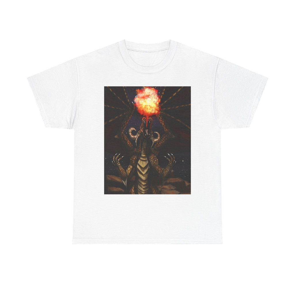 Earth Dragon heavy Unisex Adult Cotton Tee