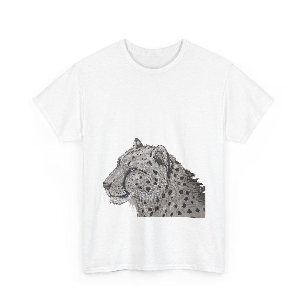 Cheetah heavy Unisex Adult Cotton Tee