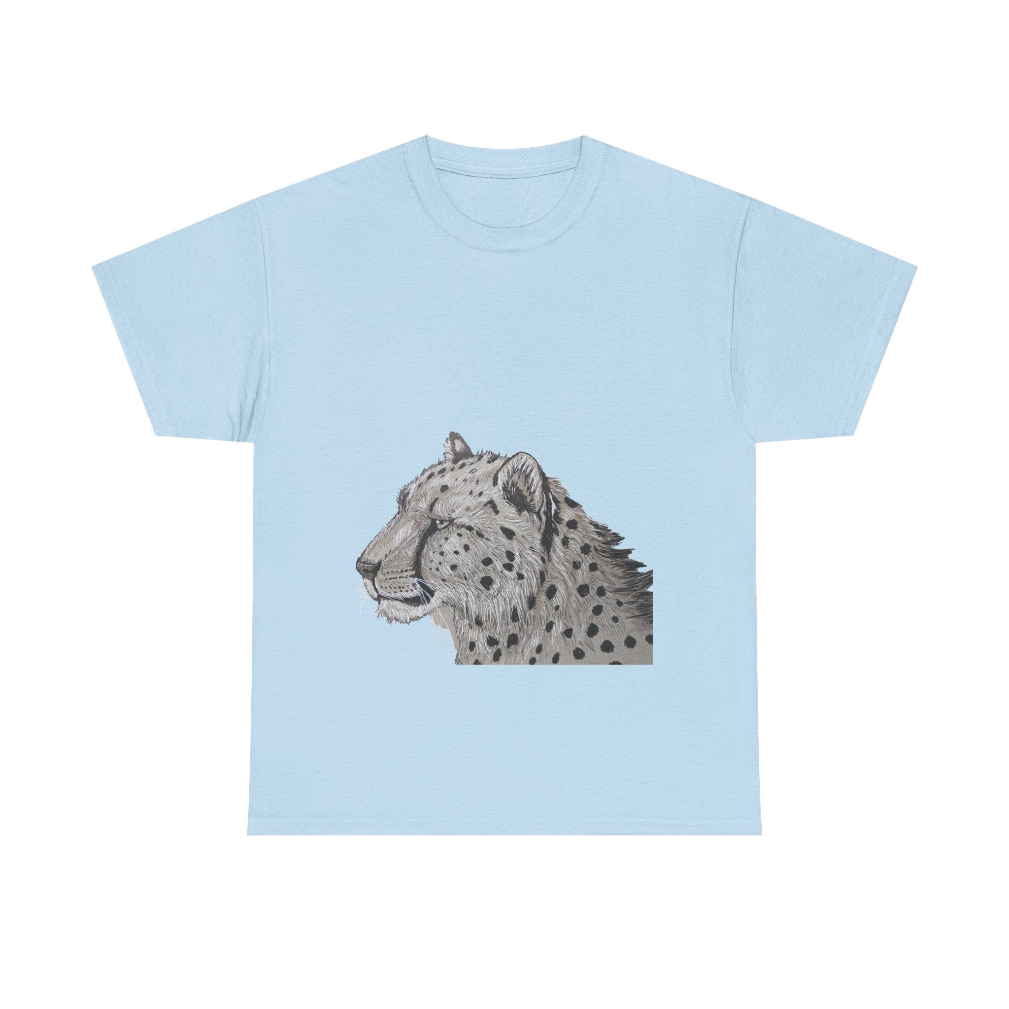 Cheetah heavy Unisex Adult Cotton Tee