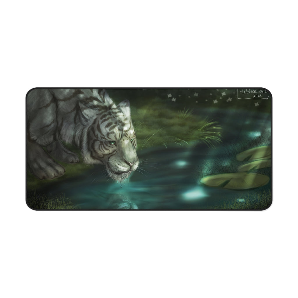 Tiger Reflection 16x32 Mouse Pad Desk Mat