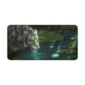 Tiger Reflection 16x32 Mouse Pad Desk Mat