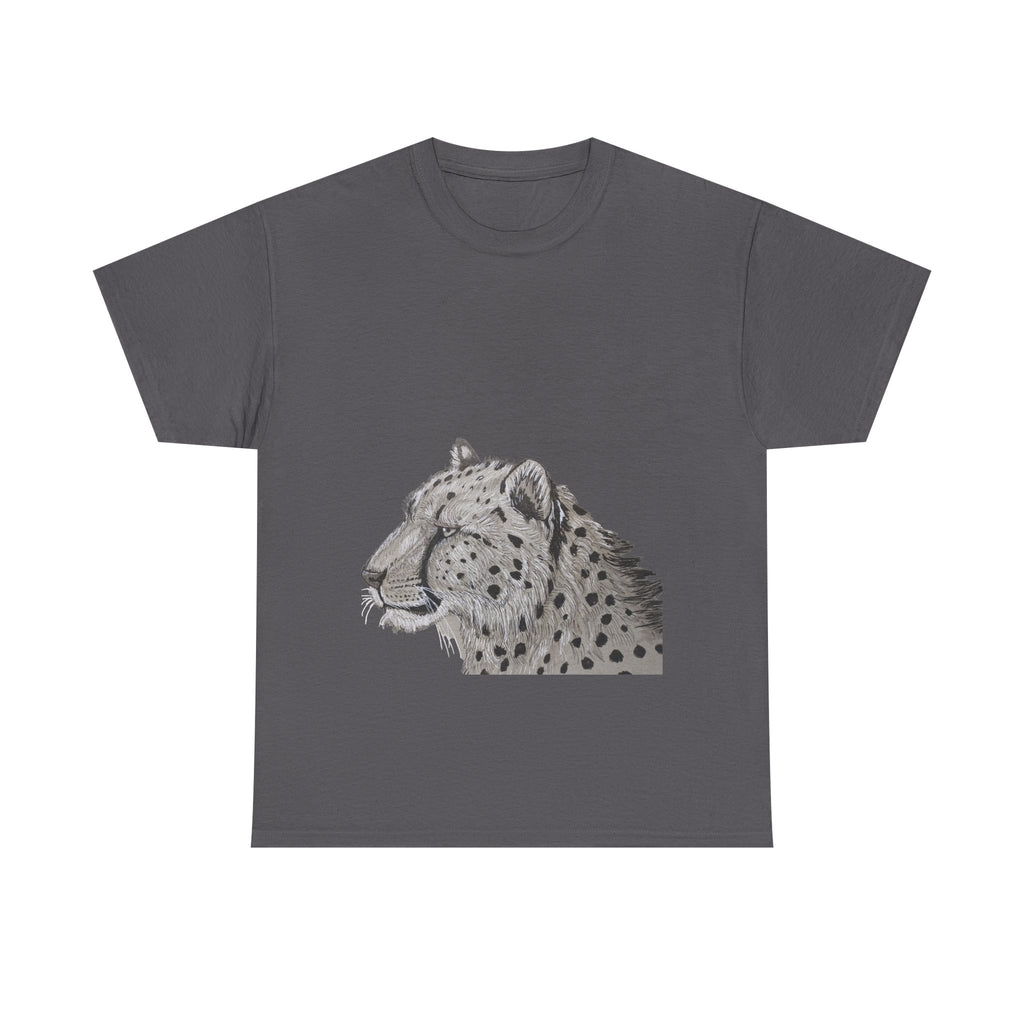 Cheetah heavy Unisex Adult Cotton Tee