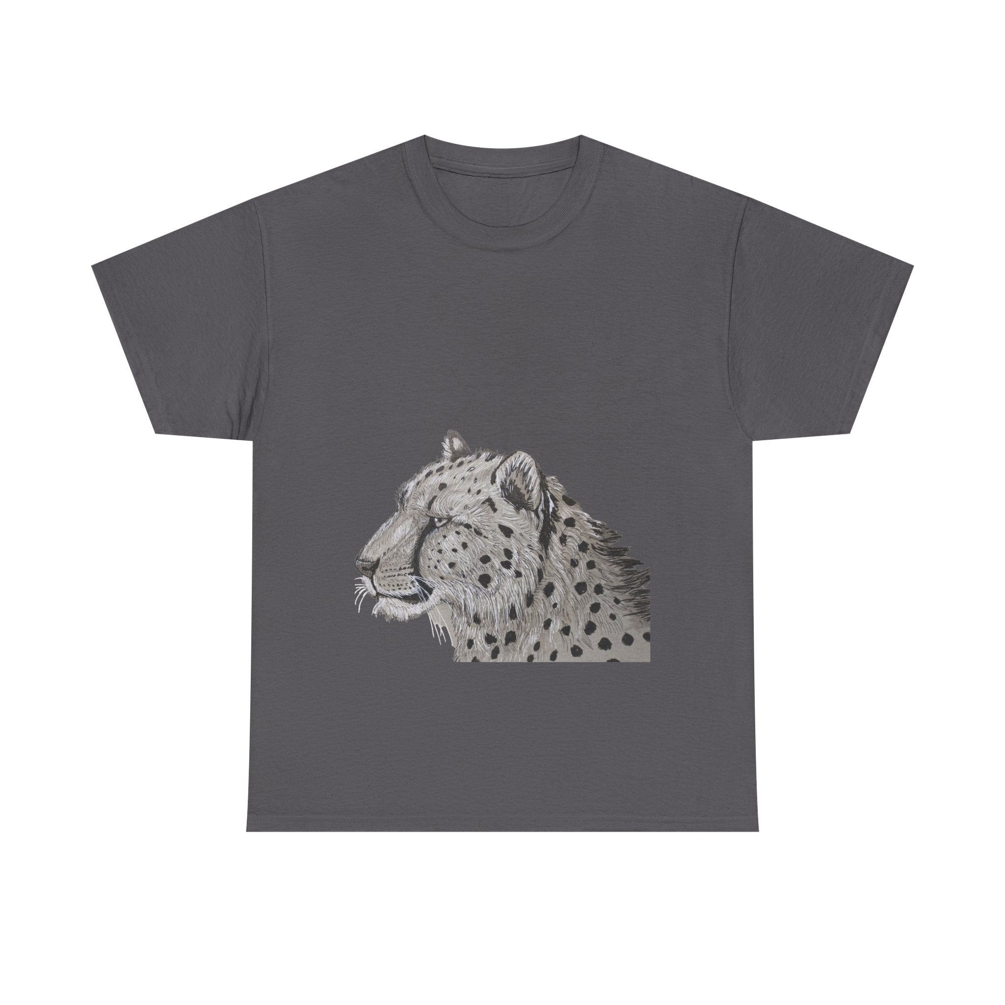 Cheetah heavy Unisex Adult Cotton Tee